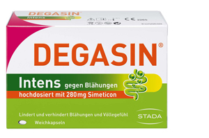 DEGASIN intensiiviset 280 mg pehmeät kapselit, 32 kpl