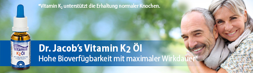 VITAMIN K2 ÖL Dr.Jacobin tippoja, 20 ml