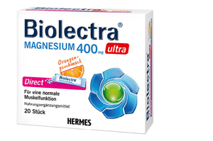 BIOLECTRA Magnesium 400 mg ultra Direct Orange, 40 kpl