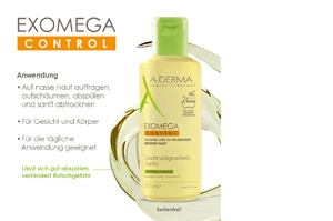 A-DERMA EXOMEGA CONTROL pehmentävä suihkuöljy, 200 ml
