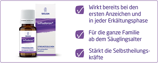 INFLUDORON Sirontapelletit, 10 g