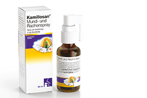 KAMILLOSAN Suu- ja kurkkusuihke, 30 ml