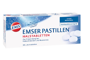 EMSER Pastillit ilman mentolia, 30 kpl