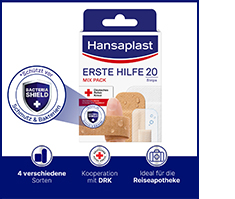 HANSAPLAST Ensiapukipsisekoitus, 20 kpl