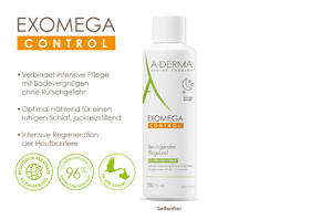 A-DERMA EXOMEGA CONTROL Rauhoittava ihonhoitokylpy, 250 ml