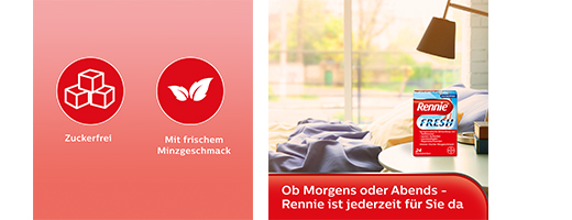 RENNIE FRESH Purutabletit, 24 kpl