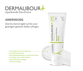 A-DERMA DERMALIBOUR+ CICA korjaava voide, 50 ml