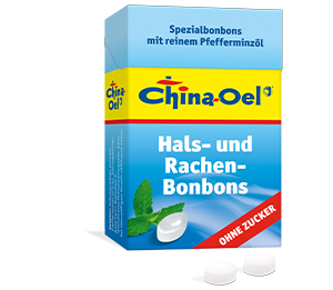 CHINA ÖL Kurkku- ja yskänkaramellit ilman sokeria, 40 g