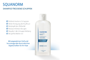 DUCRAY SQUANORM kuivaa hilseä poistava shampoo, 200 ml