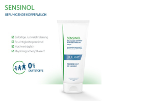 DUCRAY SENSINOL Rauhoittava vartalomaito, 200 ml