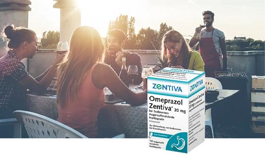 OMEPRAZOL Zentiva 20 mg närästykseen, 14 kpl