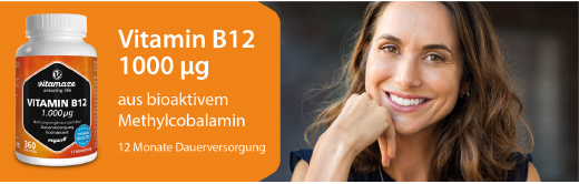 VITAMIN B12 1000 µg korkea-annoksiset vegaanitabletit, 180 kpl