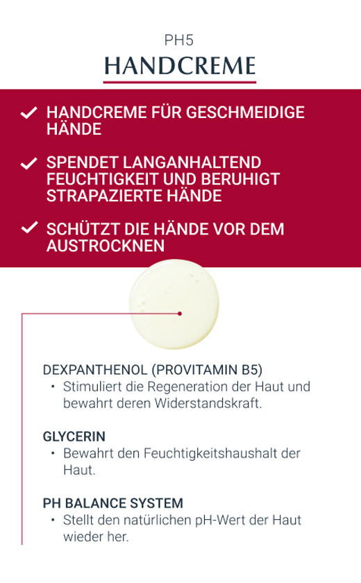 EUCERIN pH5 Käsien tehohoitoemulsio, 75 ml