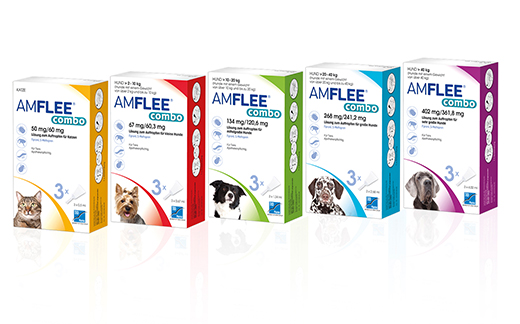 AMFLEE combo 134/120,6mg oraaliliuos koirille 10-20kg, 3 kpl