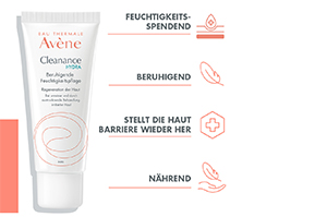 AVENE Cleanance HYDRA Rauhoittava kosteusvoide, 40 ml