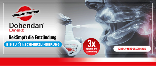 DOBENDAN Suora flurbiprofeenisuihke 8,75 mg/dos.mouth, 15 ml