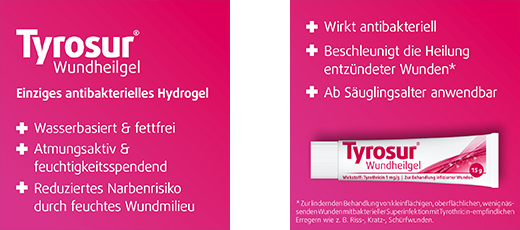 TYROSUR Haavanparannusgeeli, 25 g