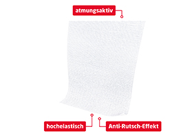 LEUKOPLAST Elastomull haft Fixierb.elast.8 cmx4 m, 1 kpl