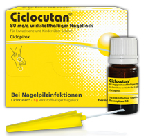 CICLOCUTAN 80 mg/g vaikuttavaa ainetta kynsilakkaa, 3 g