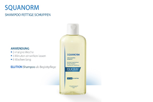 DUCRAY SQUANORM Rasvainen hilseshampoo, 200 ml