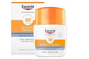EUCERIN Sun Fluid mattapintainen LSF 50+, 50 ml, 50 ml