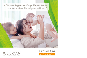 A-DERMA EXOMEGA CONTROL Puhdistusgeeli 2in1, 200 ml