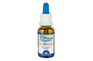 VITAMIN D3 ÖL forte Dr.Jacobin tippoja, 20 ml