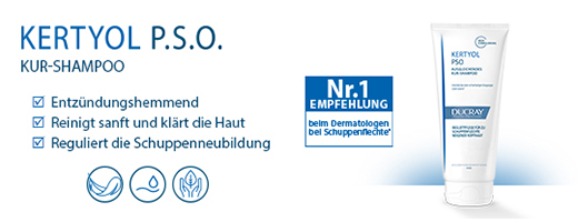 DUCRAY KERTYOL PSO Shampoo-kuuri, 125 ml