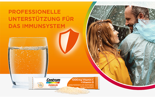 CENTRUM Focus Immune 1000 mg C+D-vitamiinitikut, 24 kpl
