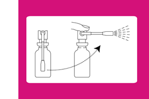 BLOXAPHTE Suunhoitosuihke, 20 ml