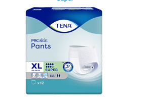 TENA PANTS super XL kertakäyttöhousut, 12 kpl