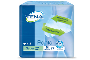 TENA PANTS super M ConfioFit kertakäyttöhousut, 12 kpl