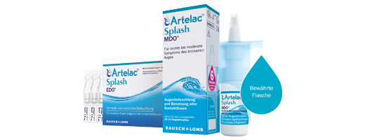 ARTELAC Splash MDO Silmätipat, 1X10 ml