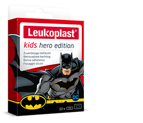 LEUKOPLAST kids Strips hero Batman Mix, 12 kpl