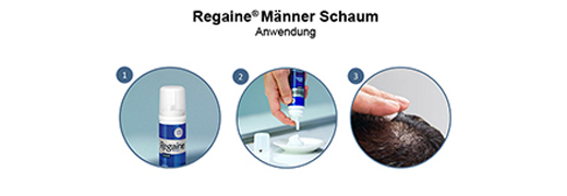 REGAINE Miesten vaahto 50 mg/g, 3X60 ml