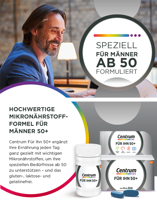 CENTRUM for Him 50+ kapselit, 60 kpl