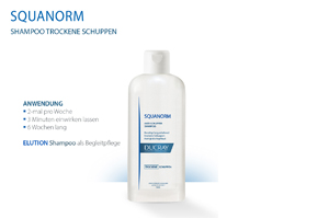 DUCRAY SQUANORM kuivaa hilseä poistava shampoo, 200 ml