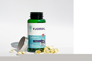 FJORDIL Omega-3-kapselit, 120 kapselia