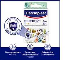 HANSAPLAST Herkkä lasten laastari 6 cmx1 m, 1 kpl