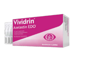 VIVIDRIN Azelastiini EDO 0,5 mg/ml Augentr.Lsg.i.EDP, 20X0,6 ml