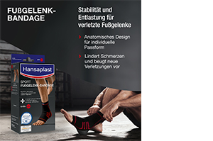 HANSAPLAST Urheilun nilkkatuki koko L, 1 kpl