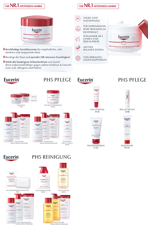 EUCERIN pH5 Voide F Herkkä iho, 75 ml