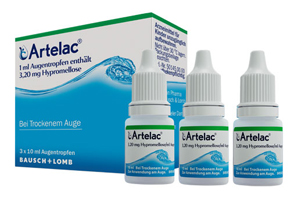 ARTELAC Silmätipat, 3X10 ml