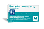 IBU-LYSIN 1A Pharma 400 mg kalvopäällysteiset tabletit, 10 kpl