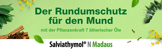 SALVIATHYMOL N Madaus tippoja, 100 ml
