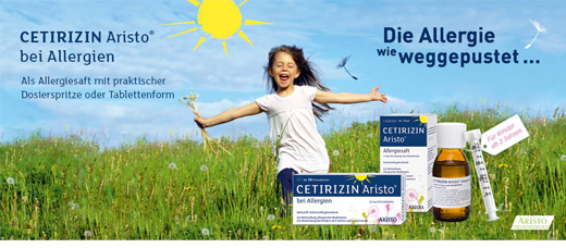 CETIRIZIN Aristo allergiaan 10 mg kalvopäällysteiset tabletit, 20 kpl