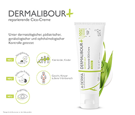 A-DERMA DERMALIBOUR+ CICA korjaava voide, 50 ml