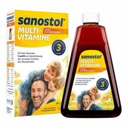 SANOSTOL Mehu ilman lisättyä sokeria, 230 ml