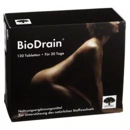 BIODRAIN Tabletit, 120 kpl