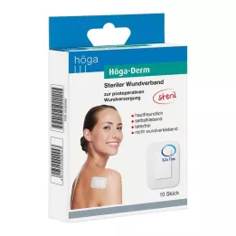 HÖGA-DERM Steriili laastari 53x70 mm, 10 kpl